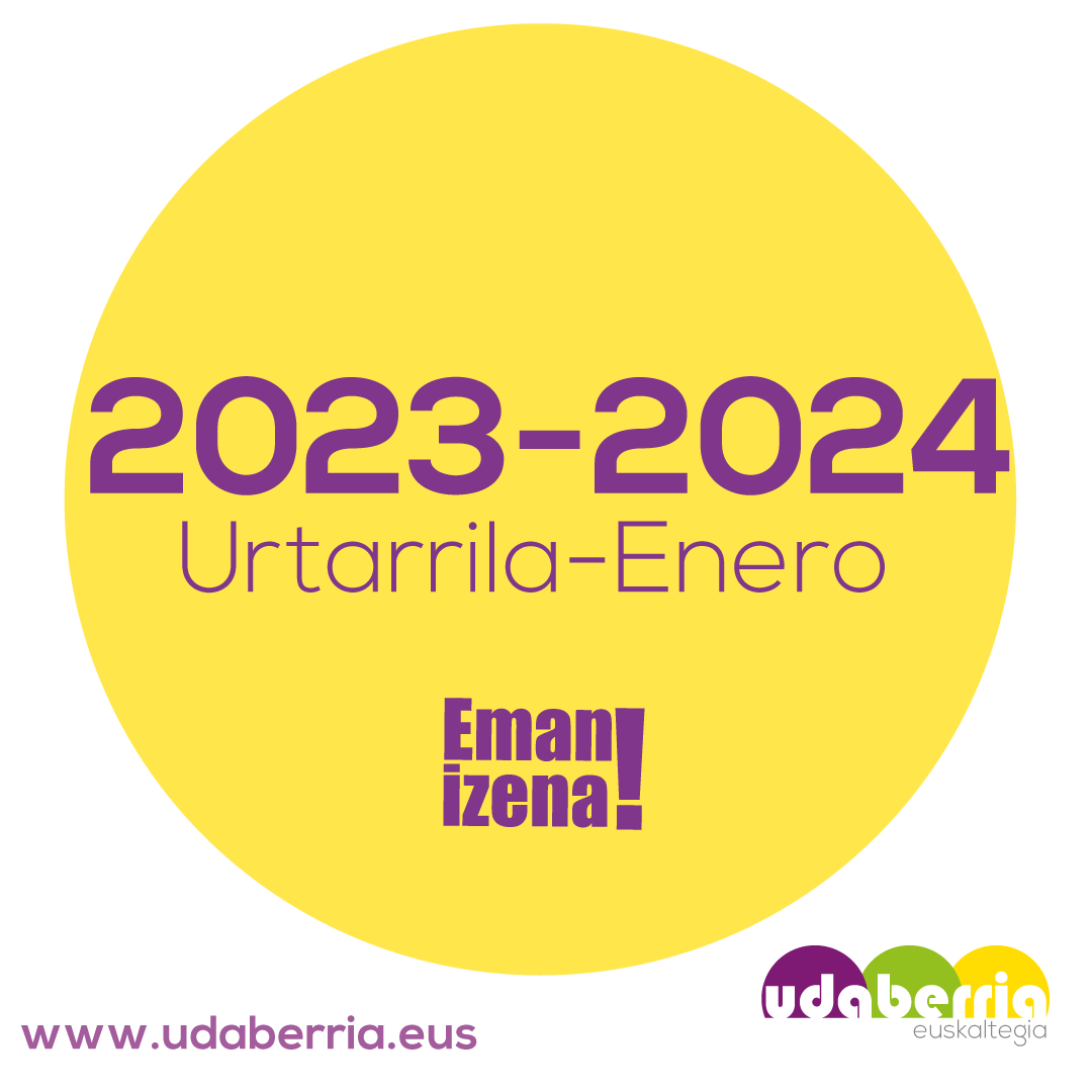 UdaberriaEus's tweet photo. Aurrez aurreko ikastaroak urtarriletik ekainera 💁‍♀️💁
A1etik C2ra
HABEk homologatuak✅

👉 https://t.co/haZgxamLOs

Cursos presenciales de enero a junio de A1 a C2 💁‍♀️💁
Homologados por HABE✅

#vitoriagasteiz #euskarabertatikbertara #ikasturtea #udaberria #euskaltegi #euskaraikasi https://t.co/YRwCP1CeWE