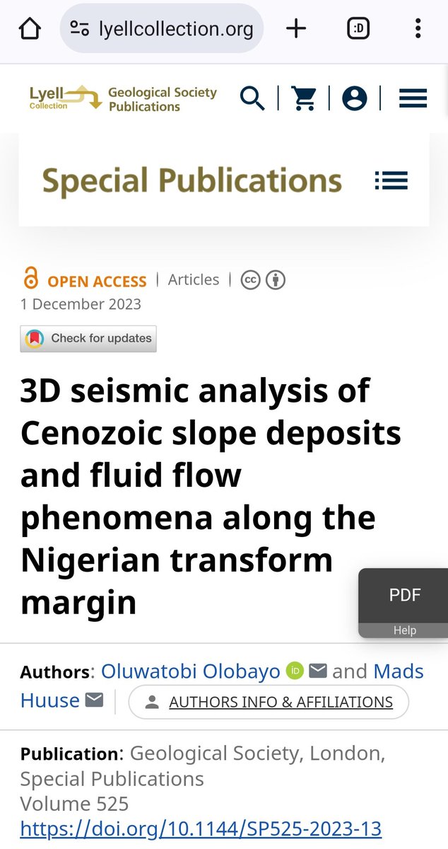 tobiolobayo's tweet image. I am super thrilled that my first paper was accepted and now set to be published in a Special Edition with  #GeologicalSocietyLondon. We hope you enjoy reading it as much as we enjoyed writing it. Link will be added in comment below #NigerianTransformMargin #fluidflow #NTM