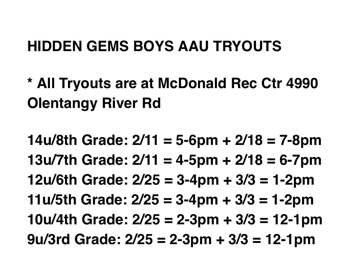 hiddengemsbball's tweet photo. HIDDEN GEMS BOYS &amp; GIRLS TRYOUT INFORMATION! #HiddenGems #TeamHiddenGems #TheHiddenGems #HiddenGemsPhenom #TheHiddenGemsWay #FocusedOnProgression #GrowthAndDevelopment #ExposureAndImprovement #ValueWithValues #DemGems #3Stripes #Adidas #AspireHigher #MambaMentality #ShineOnEm https://t.co/BeEyIe6i9U