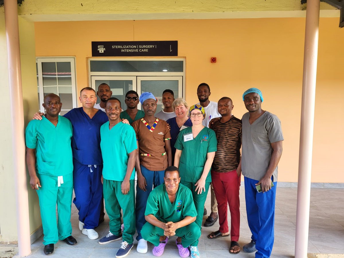 Northampton General Hospital 💙 (@nghnhstrust) on Twitter photo Congratulations to Rob Hicks, Consultant Vascular Surgeon, who has received an MBE in the King's New Year Honours list for his services to health in Northern Ghana with <a href="/HerniaCarpenter/">Hernia International Carpenter</a> 🥳💙
Read more: northamptongeneral.nhs.uk/News/Articles/… Congratulations to Rob Hicks, Consultant Vascular Surgeon, who has received an MBE in the King's New Year Honours list for his services to health in Northern Ghana with <a href="/HerniaCarpenter/">Hernia International Carpenter</a> 🥳💙
Read more: northamptongeneral.nhs.uk/News/Articles/…