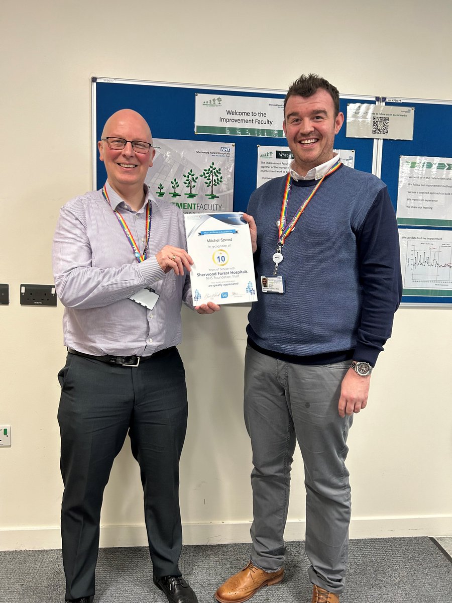 Sherwood Forest Hospitals Improvement Faculty tweet media