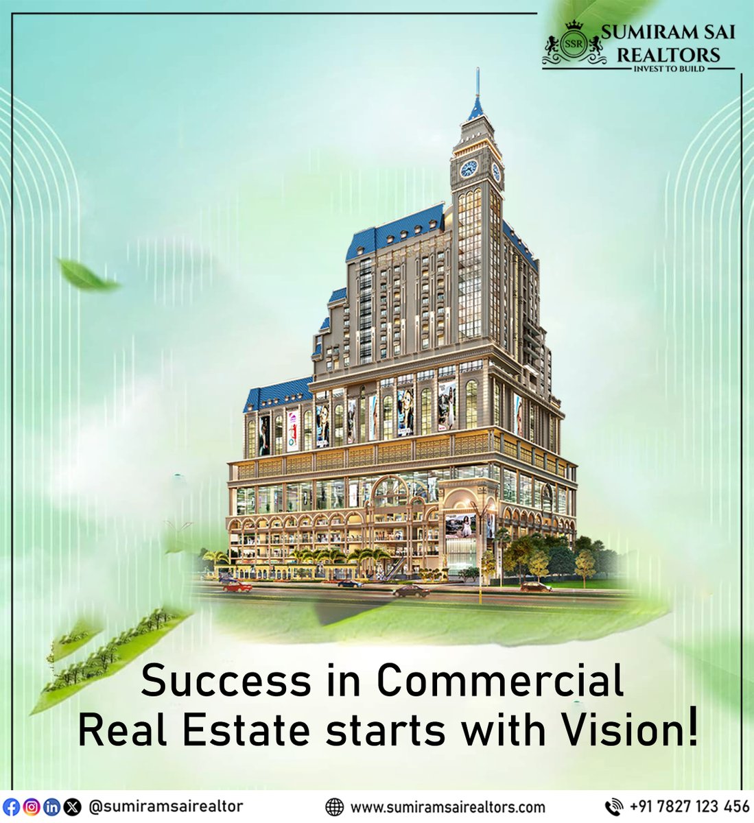 In commercial real estate, vision is the cornerstone of success, shaping possibilities into thriving properties.

#CommercialRealEstateVision #StrategicInvestments #InnovativeDevelopments #SculptingOpportunities #VibrantBusinessLandscapes #VisionaryMindset #AnticipateTrends