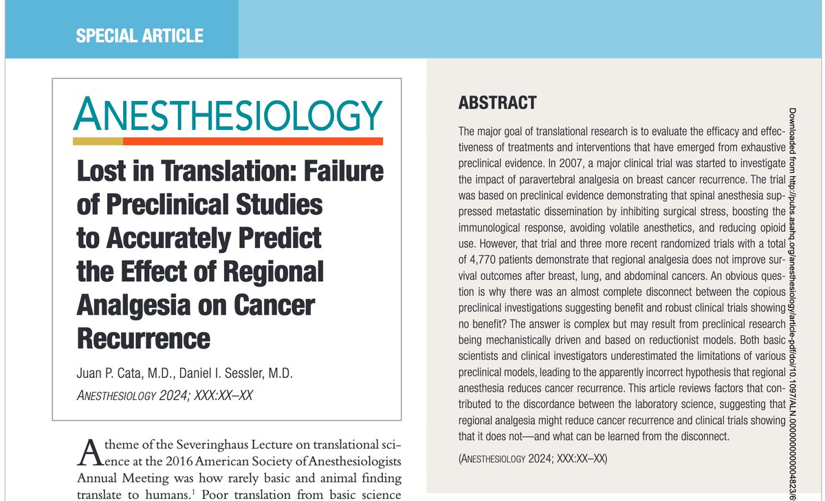 Juan P. Cata🇦🇷🇺🇸 (@juanpcata) on Twitter photo The first paper of 2024. Thank you Dan Sessler <a href="/ClevelandClinic/">Cleveland Clinic</a> pubmed.ncbi.nlm.nih.gov/38170786/ The first paper of 2024. Thank you Dan Sessler <a href="/ClevelandClinic/">Cleveland Clinic</a> pubmed.ncbi.nlm.nih.gov/38170786/