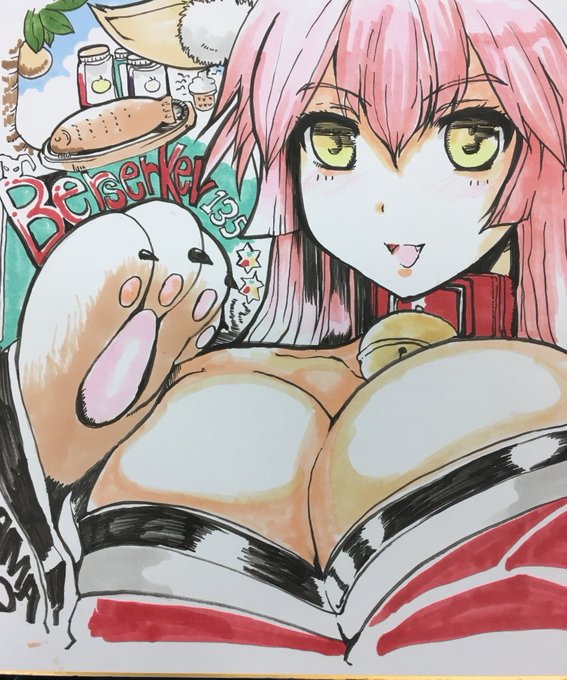 タマモキャット
#アナログイラスト 