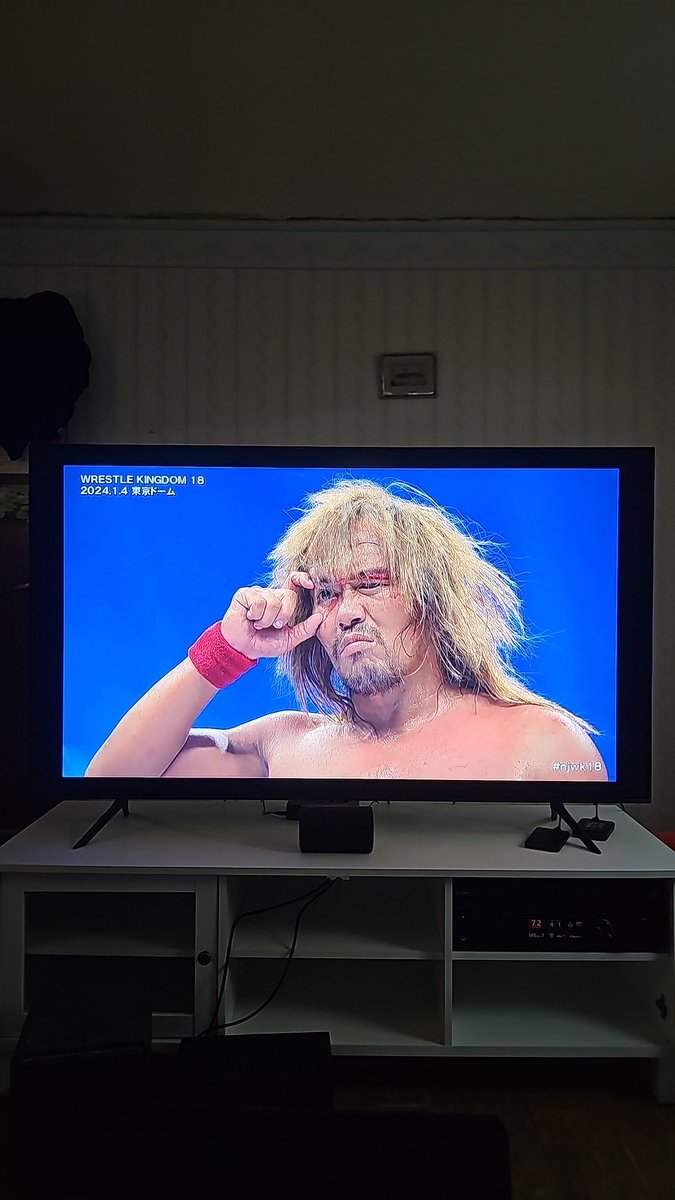 AND NEWWWW IWGP WORLD HEAVYWEIGHT CHAMPION TETSUYA NAITO #NJWK18 #NJPW