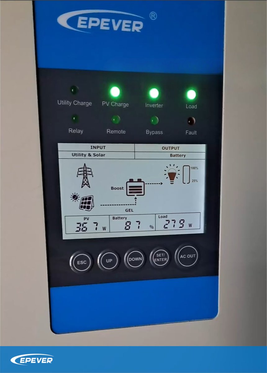 Epever_Tech's tweet photo. Dependable power in the desert is made easy with #EPEVER's solar solution. The Potassium Mine project in Iran 🇮🇷 benefits from our UPower inverter chargers, ensuring a steady and sustainable energy source. ☀️⚡️
📸Credit: solar.nav
#EPsolar #solarpower #renewableenergy https://t.co/07eo0HUnzR