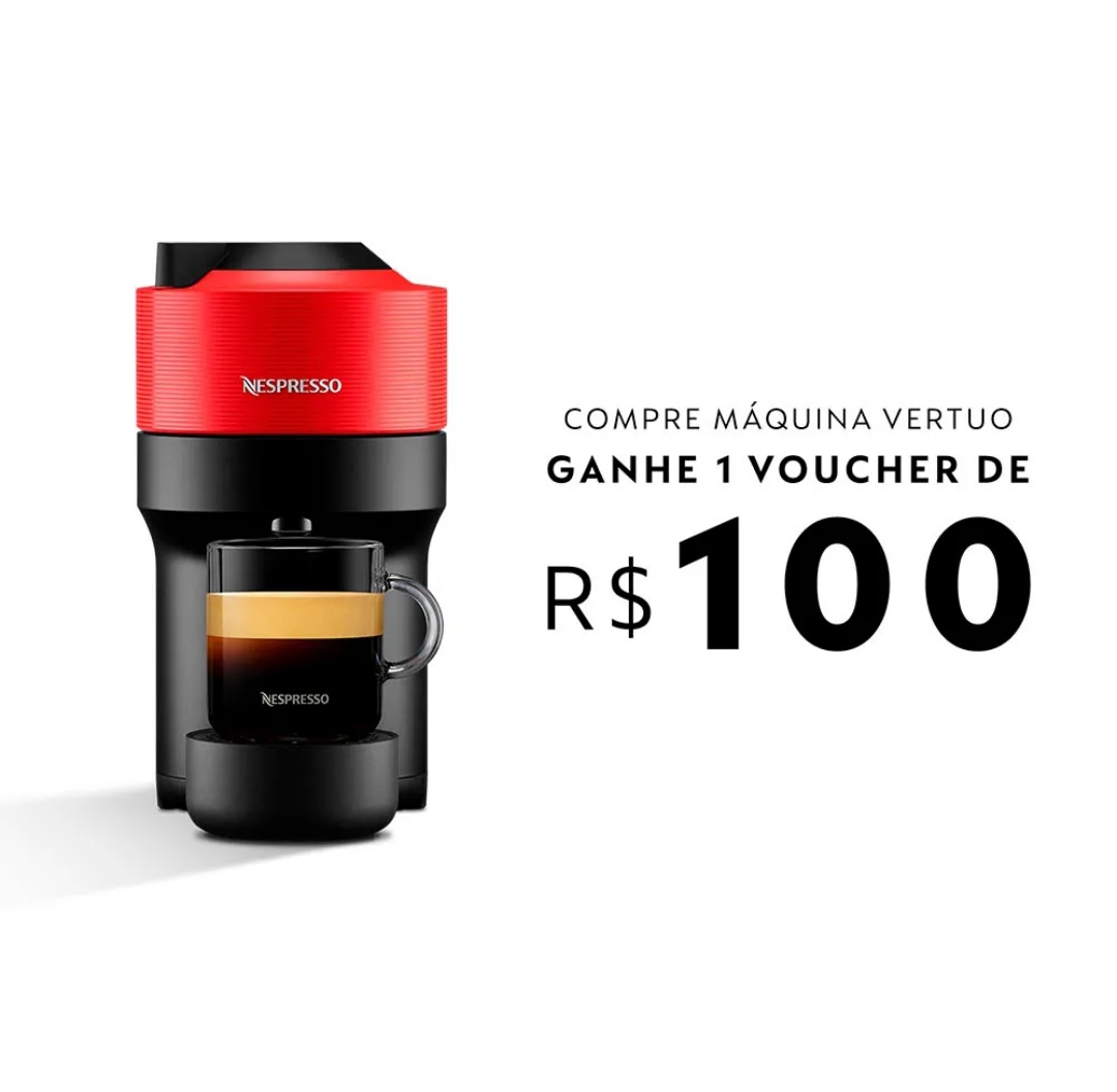 ZeOfertas's tweet photo. Sua nova Nespresso, com R$100 de bônus pra gastar em cápsulas!

Nespresso Vertuo Pop - Vermelha, Preta ou Branca, 110v ou 220v.

Só 379! 

https://t.co/T3XCXFQI0z https://t.co/uBl2xH8YZx