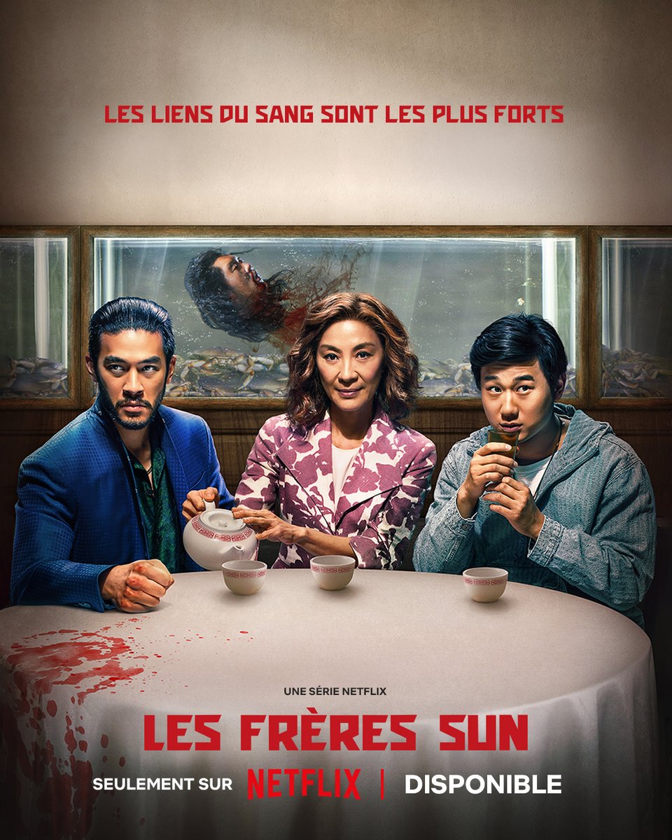 Bienvenue dans la famille Sun.

La nouvelle série Les Frères Sun, avec l’incroyable Michelle Yeoh, c’est dispo.