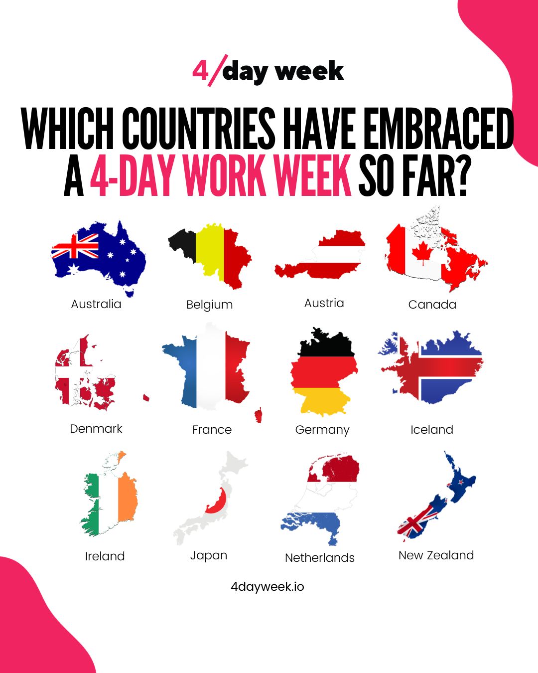 4 Day Week Global Countries