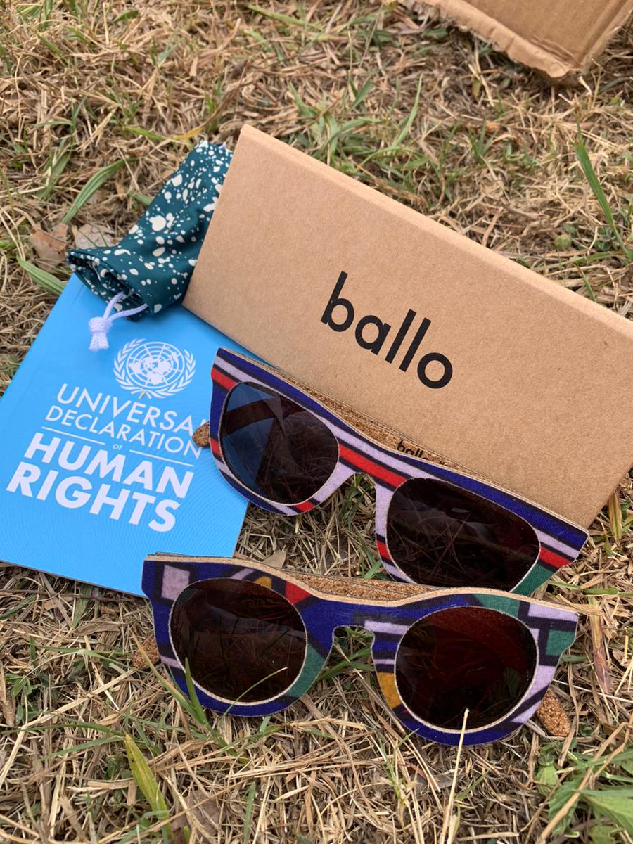 In 2024, choose to see our world through a  #HumanRights lens like HC <a href="/volker_turk/">Volker Türk</a>.

<a href="/ohchr_sa/">@UN Human Rights Southern Africa</a>’s ubuntu vision ethical sunglasses, handmade from sustainable materials are about seeing the world differently - through hope &amp; where we #StandUp4HumanRights.

👉bit.ly/3S4SdlW