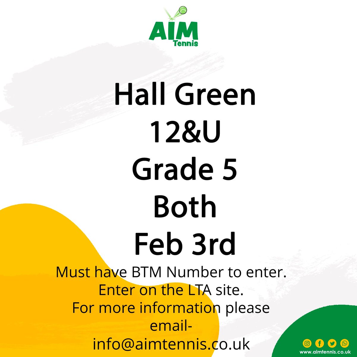 Take a look at our 12U event at Hall Green
#tennis #sport #tournament
