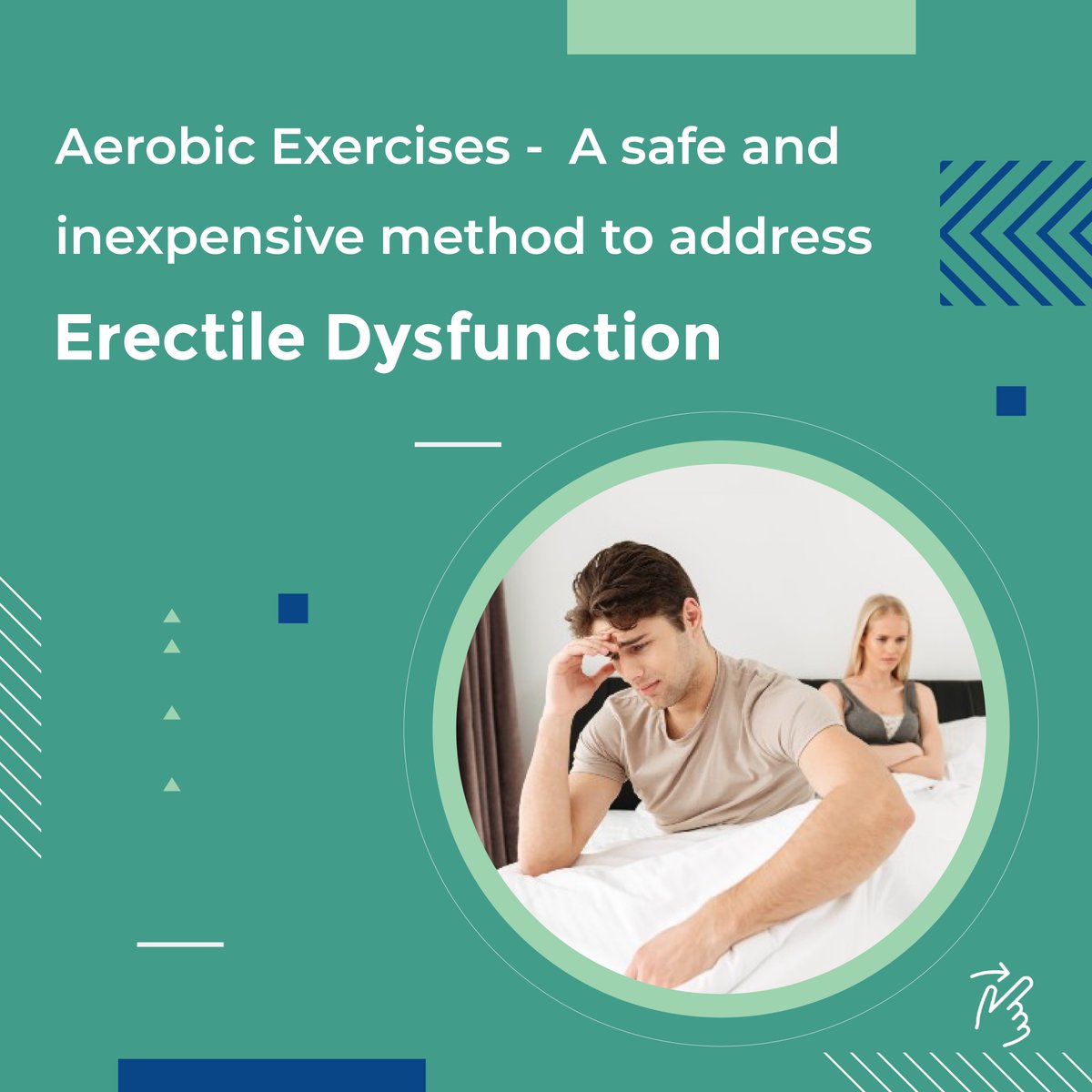 Advancells's tweet image. Meta-analysis finds that men who have #ED can improve #erectilefunction, particularly those with lower baseline IIEF-EF scores, through regular #exercise.

If regular #aerobicexercises don&apos;t work, exploring #stemcell-based therapy can work wonders. 

advancells.com/erectile-dysfu…