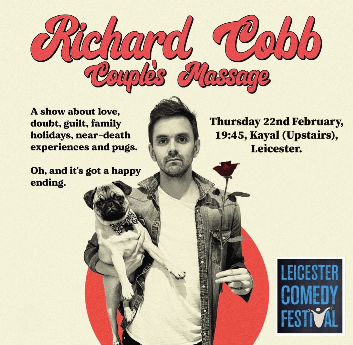 Had this show on sale about 3 months now and haven’t sold a single ticket in a 70 capacity. In hindsight, I probably shouldn’t have booked this gig but if anyone knows anybody in Leicester that might want to come along please let them know and I’ll happily guest list them 🙏