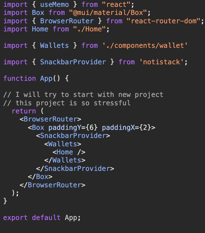 iamsku_'s tweet photo. Wonder what the french @BananaMiner_ devs find so stressful about the project? 

Can't wait to see the contract upgraded 🤔 https://t.co/5yZBZ1CeCo
