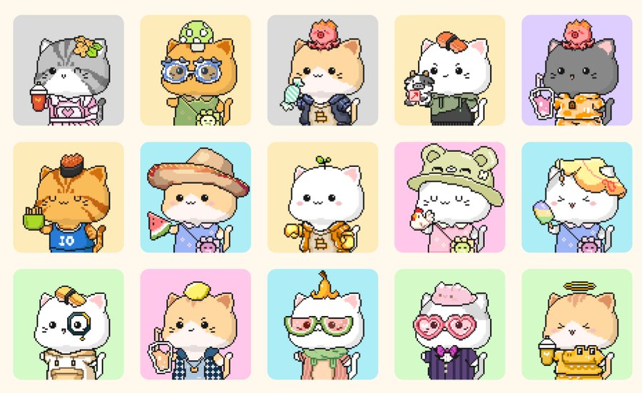 canglan523's tweet photo. 最火的小猫 #BitcoinCats 创世NFT 来啦！🐱

🎁抽3个必中白名单
🐱关注
@BitcoinCats1Cat
  
@bakery_swap
 
@canglan523 

💗点赞+转发+ 艾特3

#BitcoinCats #NFT #Giveaway https://t.co/M7Cjbh0bFy