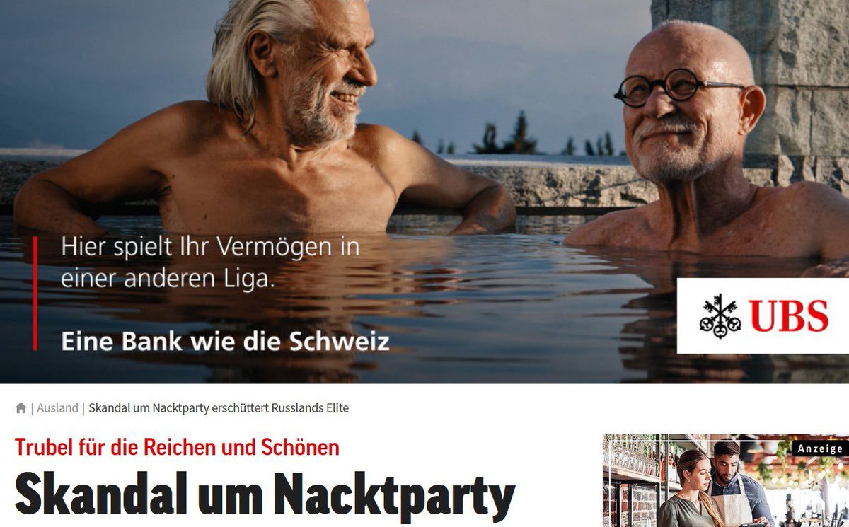 tobitrix's tweet photo. Wtf UBS? Auf den ersten Blick…
Hätte irgendwei Sinn gemacht😬🤷🏻‍♂️
#unsparty #bildtextschere #productplacement https://t.co/NkhkTZXwDr