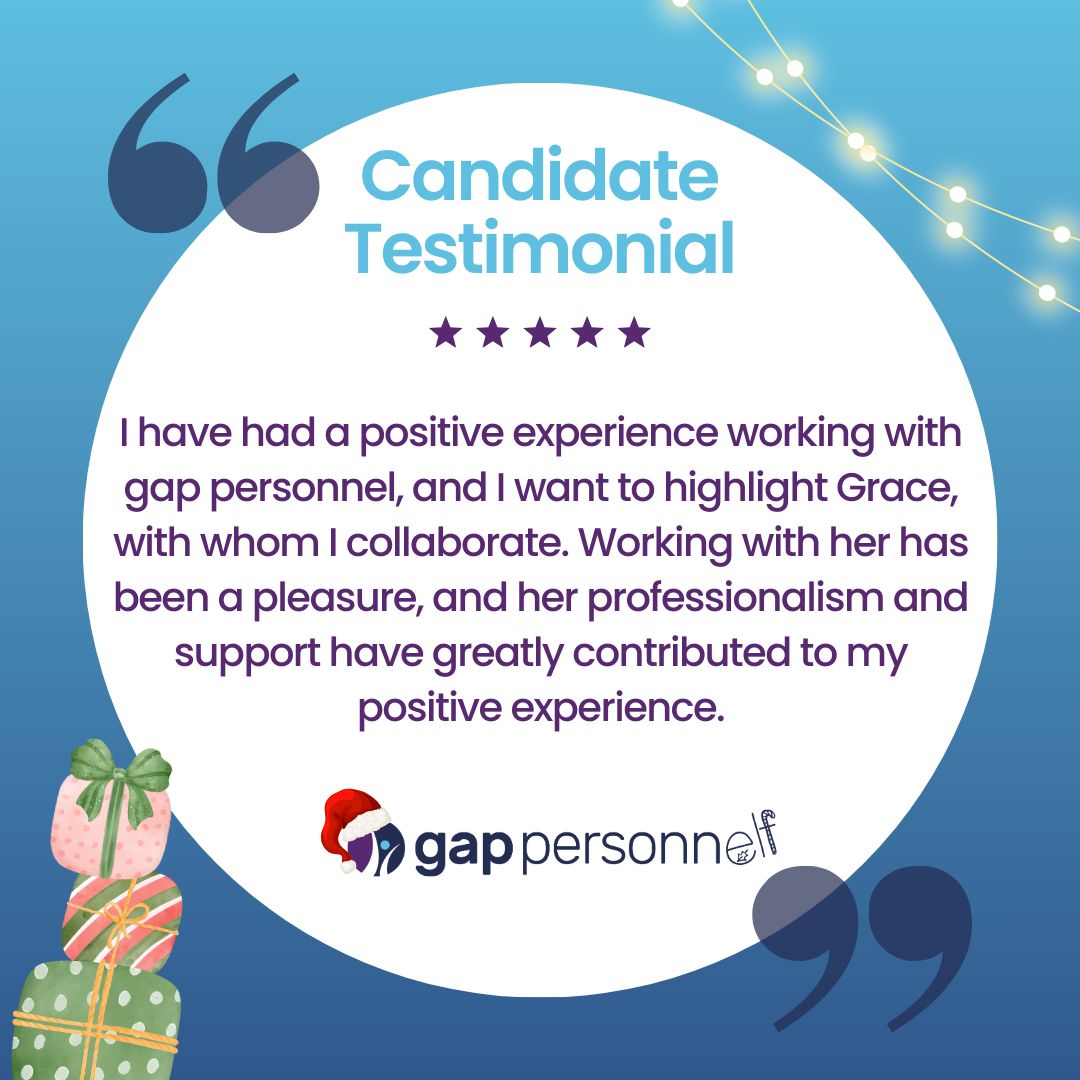 As we bid farewell to 2023, it's only right we close off with a handful of glowing reviews *pats back* Our teams have consistently provided top notch service this year, which shows in what our clients and candidates have had to say about us 🌟 check it out for yourself 👇