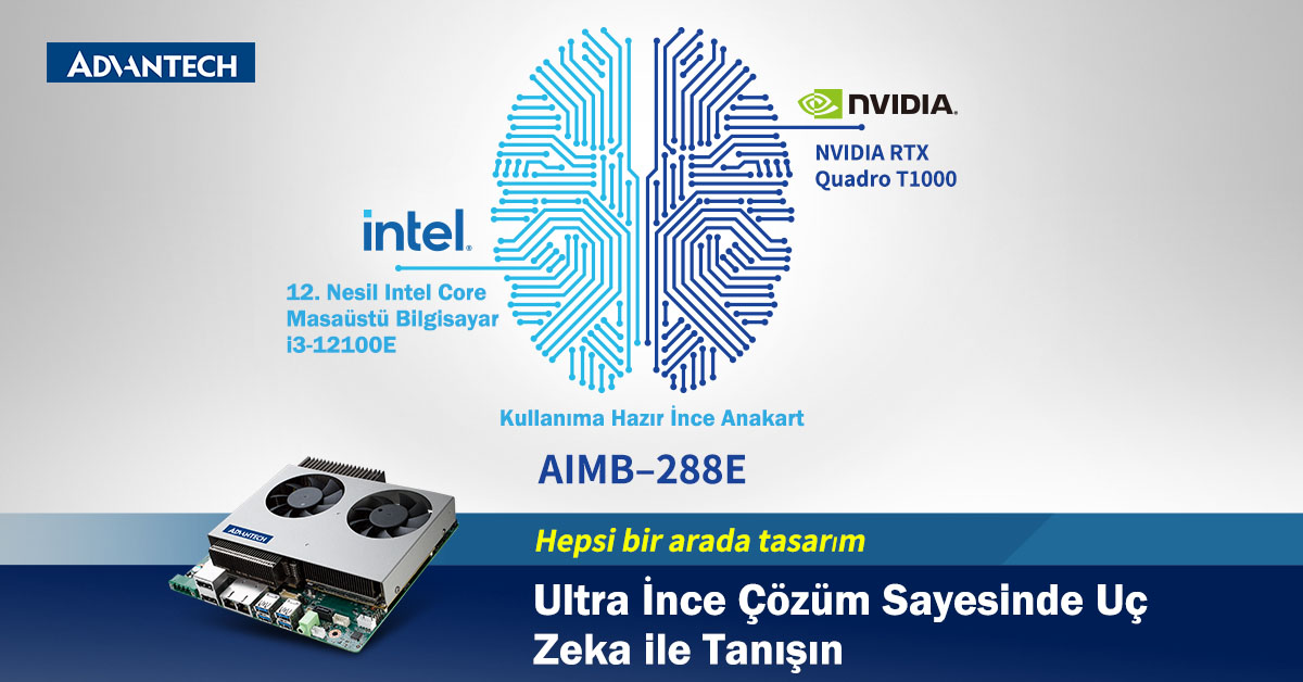 AdvantechTR's tweet photo. Kullanıma hazır 1U THIN anakart AIMB-288E ile tanışın. AIMB-288E, uç noktaya hakim olmak için gelişmiş işlemcilerden ve kapsamlı doğrulamadan yararlanır!

🔎 Daha fazla bilgi edinmek için tıklayın: https://t.co/yyejmajbG3
📽 Videoyu izlemek için tıklayın: https://t.co/uojwAoa1OM https://t.co/Na5BfCI63Y