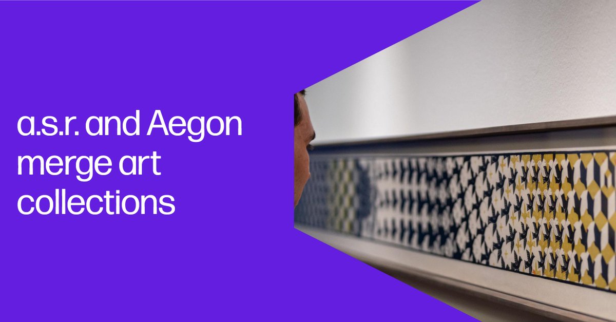 Aegon Ltd. has officially signed over Aegon's art and historical collection as a gift to Stichting Kunst en Historisch bezit a.s.r Nederland. The collection will be merged with the existing a.s.r. collection
➡️Read more: aegon.me/ih8