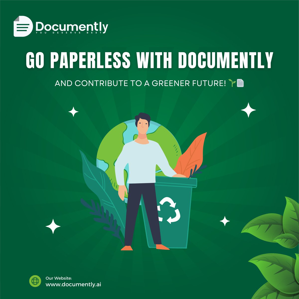 Documently_AI's tweet photo. Join Documently in the mission to save the environment! 🌍✨ Make a positive impact by going paperless with Documently's innovative solutions.

Sign up for free: https://t.co/qqjfy7Gzc0

#Sustainability #Documently #green  #gopaperless #Management #DigitalTransformation https://t.co/Rx6h9mfRqo