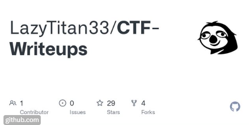 LazyTitan33's tweet image. Here are my writeups for all 4 @RealTryHackMe SideQuests from #adventofcyber2023 #tryhackme github.com/LazyTitan33/CT…