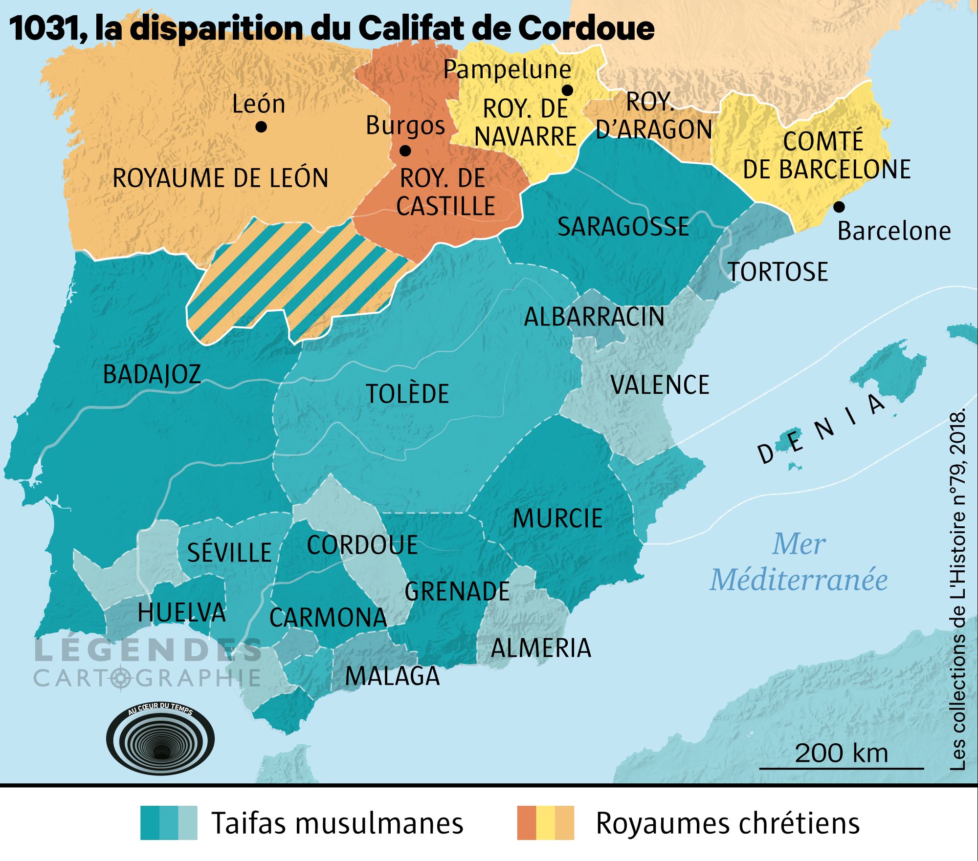 Peninsule Carte Du Monde Péninsule Ibérique Affiche Géographique Dans Le