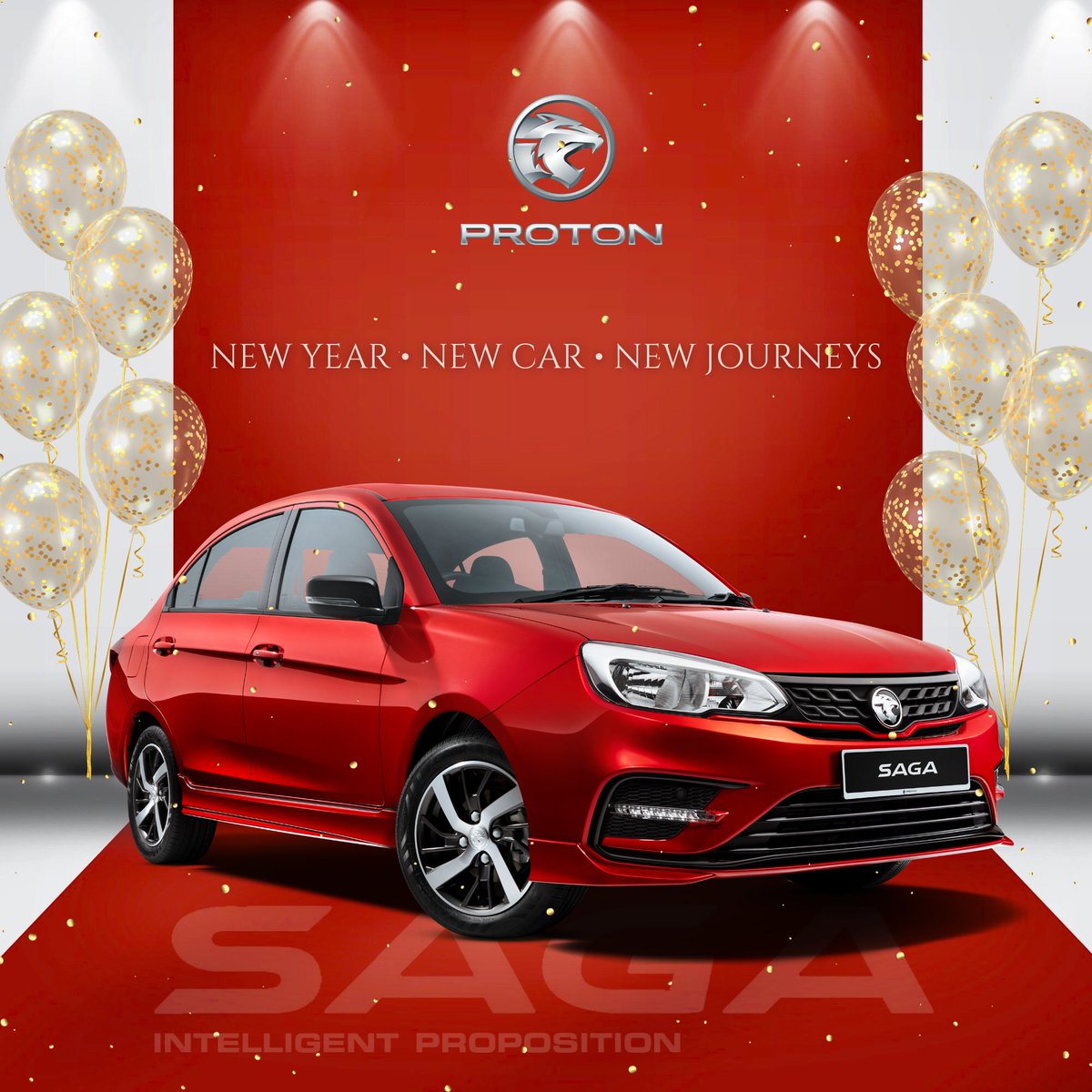 AtiaraJohan's tweet photo. New year, new ride 🚗✨ Embrace 2️⃣0️⃣2️⃣4️⃣ with the Proton Saga – ideal for new drivers / fresh grads / company car. 

Affordable, practical, and perfect for the journey ahead!

📱 016-252 6255 / https://t.co/KdztkTM8c9 (WhatsApp) https://t.co/ycogMBemM6