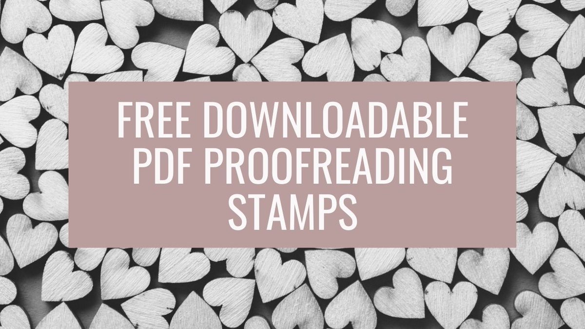 Proofreading PDFs? Here's where to get your free downloadable digital markup stamps. louiseharnbyproofreader.com/blog/free-down…