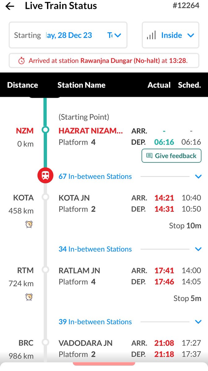 dsaheb's tweet photo. Duranto express 12264 delayed for 3 hrs and 41 minutes. Services are pathetic in the train no food and no hygiene in toilets as flush is not working. IRCTC vendor employees are selling paid tea, paid chips and paid Rabdi. Very disapointd @indianrailway__  @AshwiniVaishnaw https://t.co/QVkufOUx0l