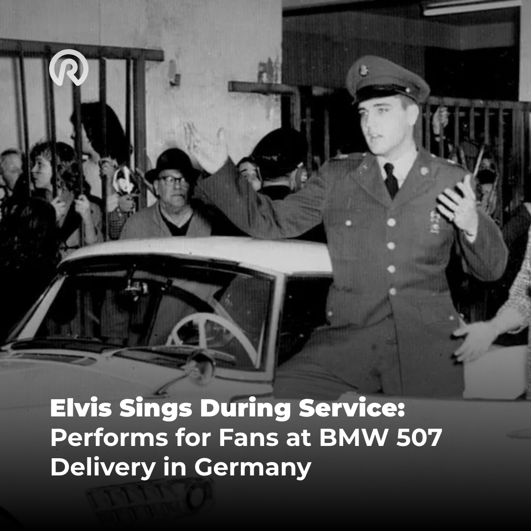 roarington_meta's tweet photo. Elvis’ love for sleek cars and music blended in Germany, ’58. Amidst military duty, the King’s BMW 507 became a canvas for messages of adoration. 🎤🚗💋 His legacy: a heartthrob in uniform, an icon at the wheel. Find out more on https://t.co/t3cF4vMpwp.

#ElvisPresley #BMW507 https://t.co/ngSravNLak