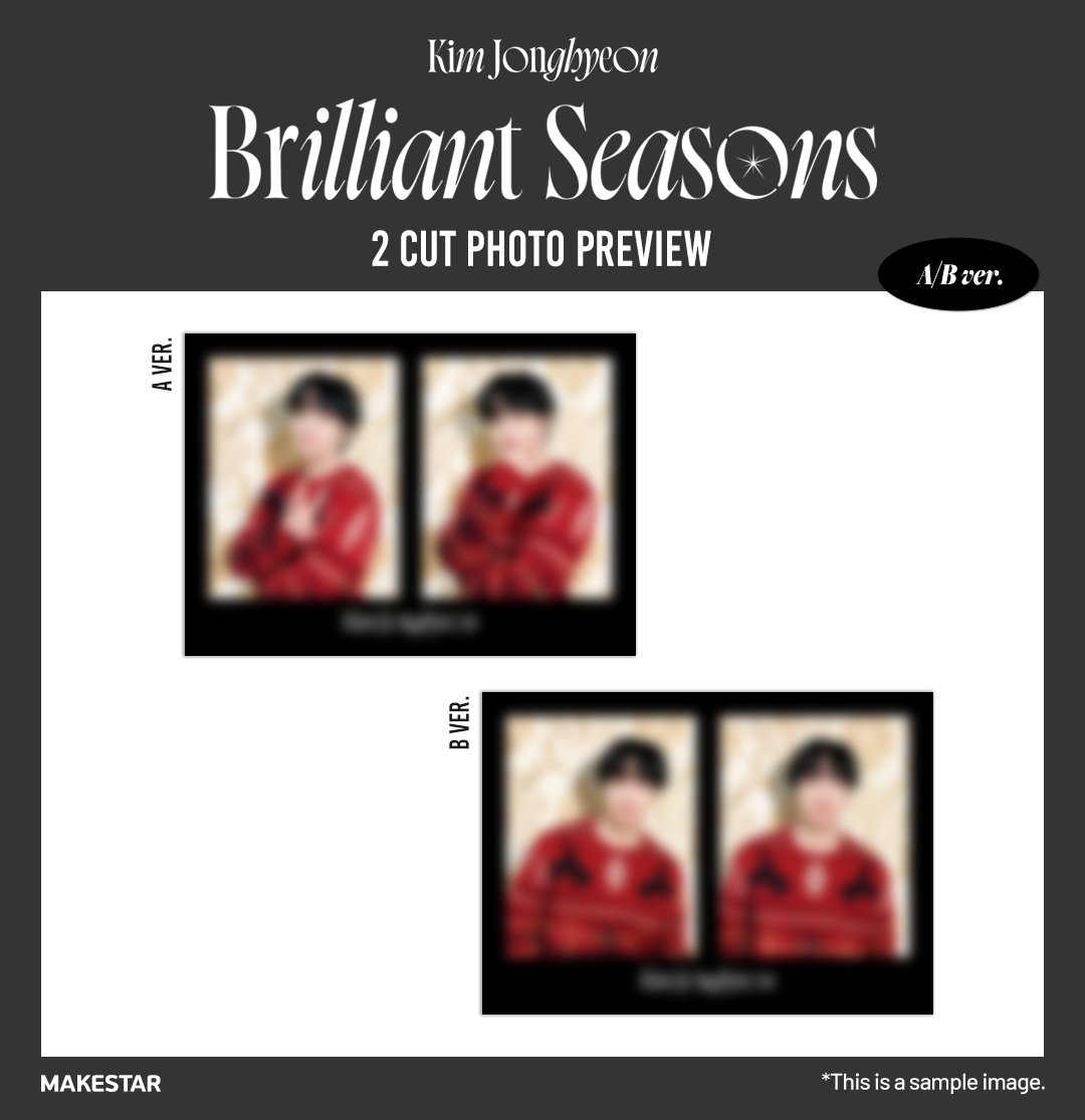 Makestarcorp's tweet photo. #김종현
#KIMJONGHYEON 2nd Mini Album [Brilliant Seasons] PRE-ORDER MEET&amp;CALL EVENT✨

⏰마감 D-5⏰

🐱‍🐉미공개 셀카 포토카드(용ver.) PREVIEW
👨‍⚕️미공개 메세지 포토카드(의사ver.) PREVIEW
📸인화 2컷 포토 PREVIEW

📆 ~ 2024.01.02 23:59(KST)
🔗https://t.co/IYvcit4AOJ https://t.co/hkzxIk98aQ