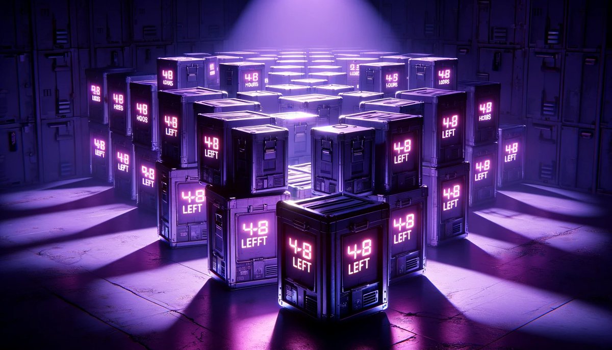 AVAX420's tweet photo. All boxes that are not inscribed within 48 hours from now will be destroyed! https://t.co/7m8cP2HSLA