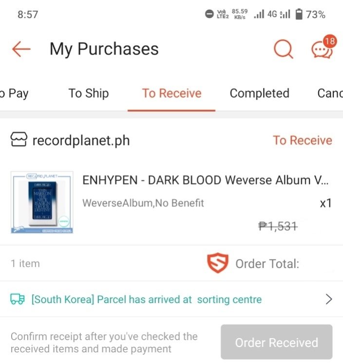 jensheeeee's tweet photo. wts lfb enhypen dark blood weverse ver sealed album
 
• stbo
• 350 pesos
• payo / 5 days dop
• flash

enhypen dark blood wev ver hoodie photocard sealed album https://t.co/BxmI3TAC1N