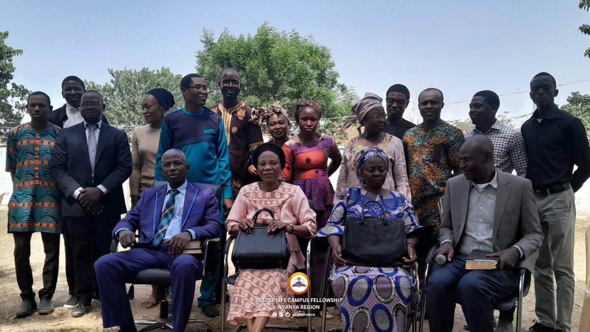 DlcfNyanya's tweet photo. We had triple blessings, after receiving from Pastor Kumuyi, we were privileged to have our Daddy and mummy in the state and region. We were equipped to SOAR like an eagle.

#ImpactAcademywithKumuyi
#GCKEmmanuel
#GCKImpact

@dclmhq
@TheGCKHQ https://t.co/rNQz7YPE2H