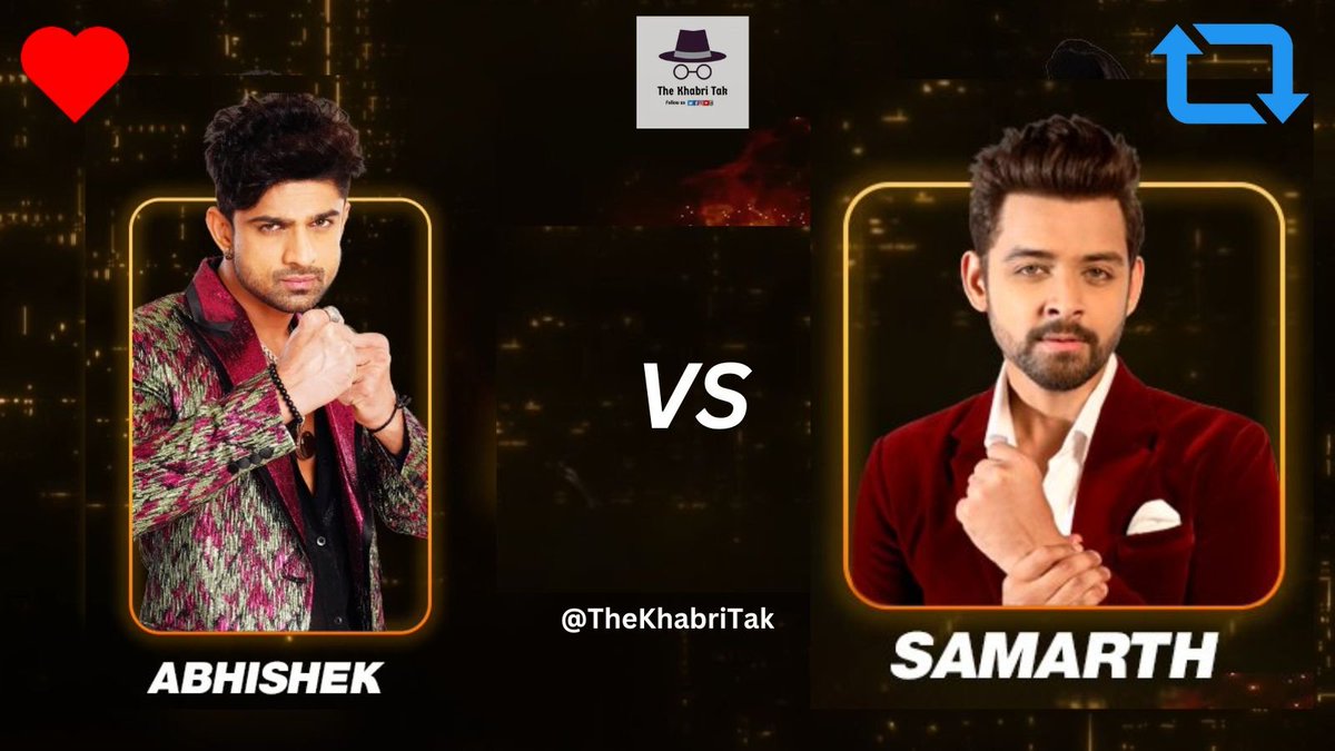 TheKhabriTak's tweet photo. Who is the entertainer &amp; mastermind of #BiggBoss ??

Whom do you support ?

- Retweet : #AbhishekKumar
- Like : Chintu

#BB17 #BiggBoss17 #SamarthJurel https://t.co/WciLp9Rurs