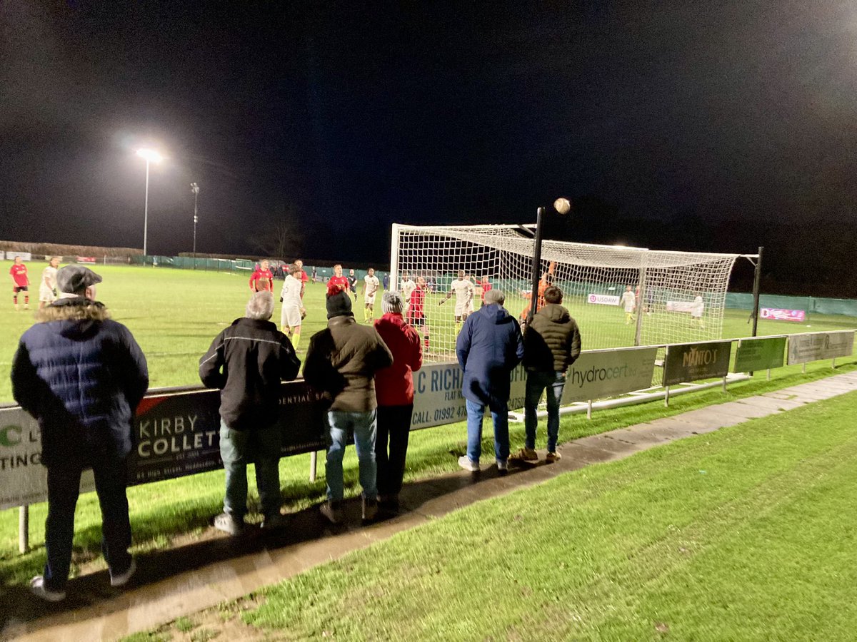 bowbrookshrew's tweet photo. A visit to Church Lane last night in Hertfordshire to see @WormleyRoversFC take on @HackneyWickFC in the @ThurlowNunnL Good set up with a nice rural feel about the ground. FT 4-1 #Groundhopping https://t.co/t6CaNqPDAN