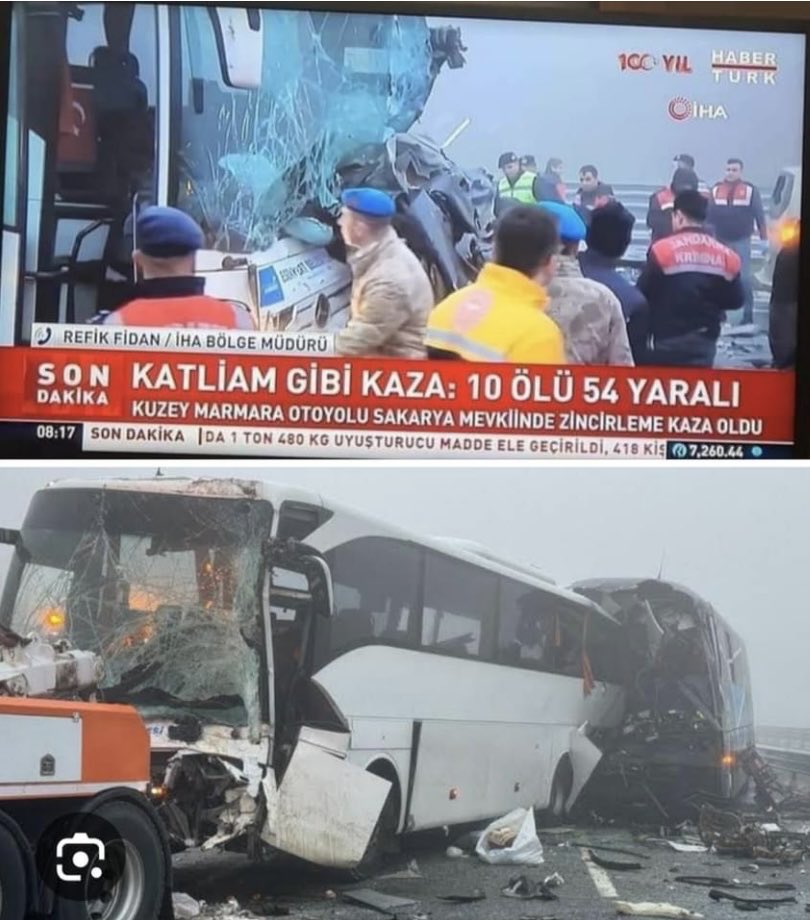 Sakarya’da meydana gelen elim kazada hayatını kaybeden vatandaşlarımıza allahtan rahmet ailelerine sabırlar versin yaralılarımıza acil şifalar dilerim amin