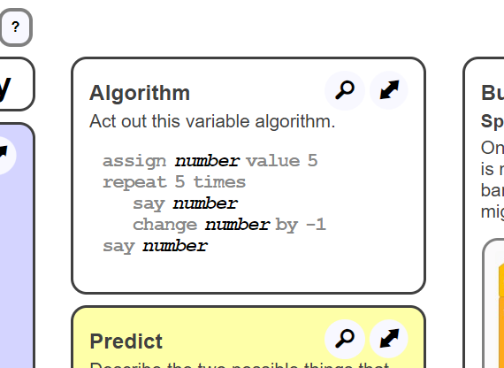markfromlondon's tweet photo. Use the designer to create an algorithm. It can then appear on the https://t.co/ET4b6kf1sK page!

#csed #primary #computing #edtech #ncce #wearecomputing #computerscience #CSTeachers #STEM https://t.co/YWbs2UgtGu