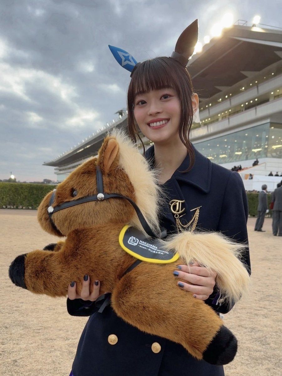 ウィナーズレディコラボ in 中山競馬場🐴✨ アグネスデジタル役の鈴木