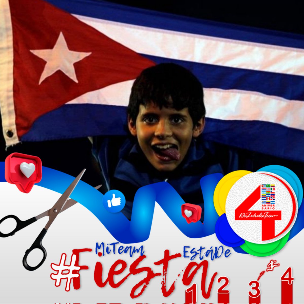Somalia1312606's tweet photo. #MiTeam @EmpresaCrn94886 Está De Fiesta con los que aman a Cuba 🇨🇺🇨🇺🇨🇺 , con los a pesar de los pesares festejan desde ahora el 65 Aniversario del Triunfo de nuestra Tevolución. #EstaEsLaRevolución. #AgroalimPorCuba https://t.co/k0lVnwem09