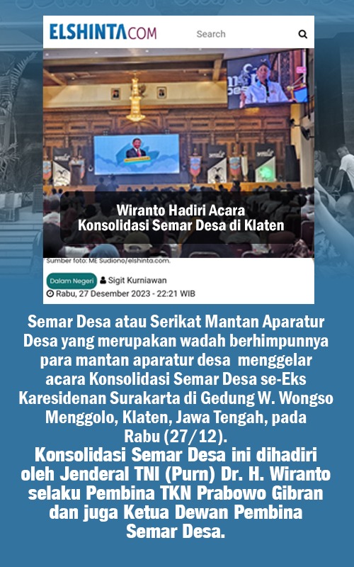 amnemsia's tweet photo. Konsolidasi Semar desa ini diadakan untuk wadah perhimpun para mantan Semar desa

#WirantoSemarDesa https://t.co/wvanFp2Itp