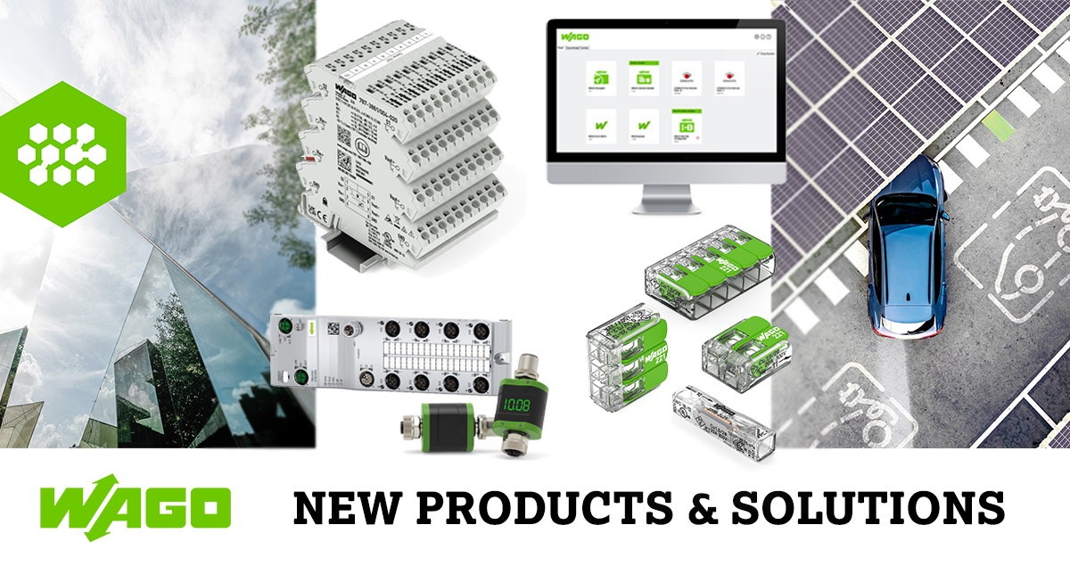 WAGOSingapore's tweet photo. We have launched a series of new products & solutions this year. Discover our latest innovations - #221Series Splicing #Connector Green Range, PUSH WIRE® Inline #SplicingConnector, #LoadManagement, #WAGO #Building Ecosystem, #ECB, #WAGONavigator, etc. https://t.co/3KQeWV6kGX https://t.co/YINe3Depto