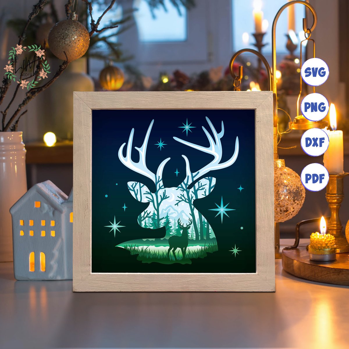 LilMeStores's tweet photo. Excited to share the latest addition to my #etsy shop: Deer 3D shadow box svg, Deer paper cut light box, 3D Deer shadow box, layered cardstock svg, cricut files https://t.co/WU8Pe3wfze #cardmakingstationery #3ddeersvg #deershadowbox #deerlightbox #deerpapercut #lightshadowbox https://t.co/sQGTYVYXuH
