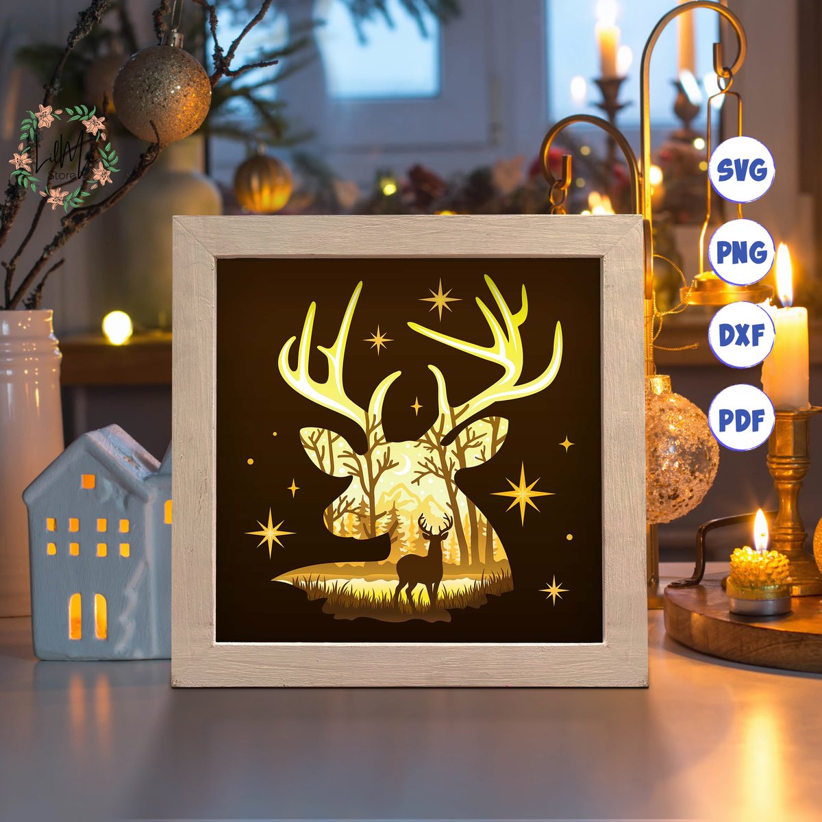 LilMeStores's tweet photo. Excited to share the latest addition to my #etsy shop: Deer 3D shadow box svg, Deer paper cut light box, 3D Deer shadow box, layered cardstock svg, cricut files https://t.co/WU8Pe3wfze #cardmakingstationery #3ddeersvg #deershadowbox #deerlightbox #deerpapercut #lightshadowbox https://t.co/sQGTYVYXuH