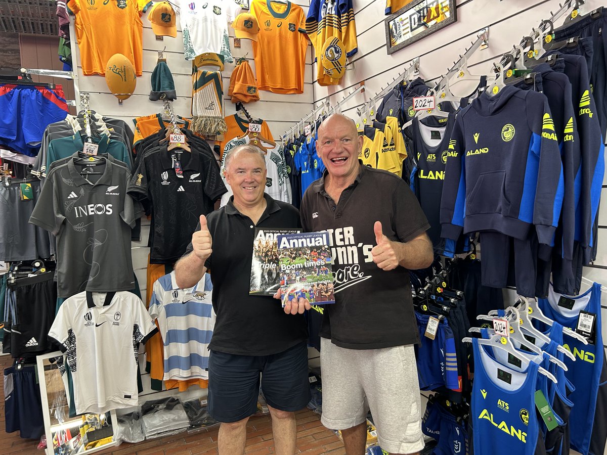 Official NRL Annual on sale at Peter Wynn’s Score – located in the heart of Parramatta ... Full Review of 2023 season Loaded with stats and facts Full club reviews and records @PeterWynn_ Or order from: rugbyleagueannual.com.au