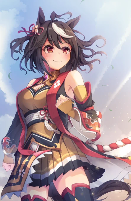 ありがとうキタちゃん...#ウマ娘 