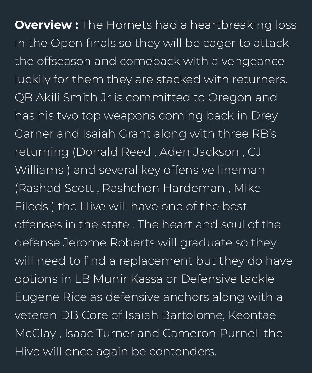 cwilliams760's tweet photo. Can’t wait to get back on the field with my teammates & coaches. We are running it back! @Akilismithjr @DreydenGarner @isaiahbartolome @EugeneRice54 @CammPurnell3 #D3Reed #AJackson #MunirCasa #ITurner #Keontae #MikeFields #RashadScott #RaschonHardan @THEHIVEFB @Daygofootball https://t.co/wL9l9GgiSE