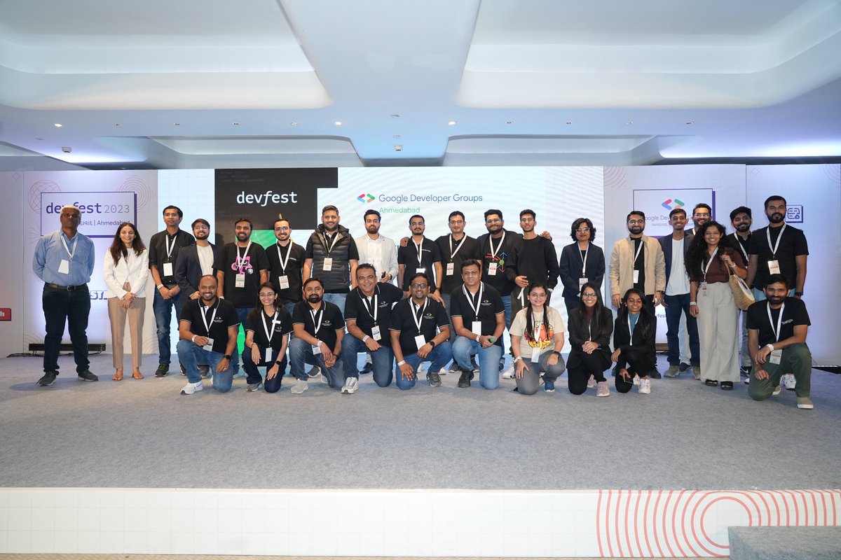 A heartfelt thank you to the phenomenal speakers who made DevFest Ahmedabad 2023 an unforgettable experience! With expertise spanning diverse tech realms, these 43 brilliant minds shared invaluable insights, knowledge, and inspiration. #DevFestAhm #GDG #devfest2023 #devfest23