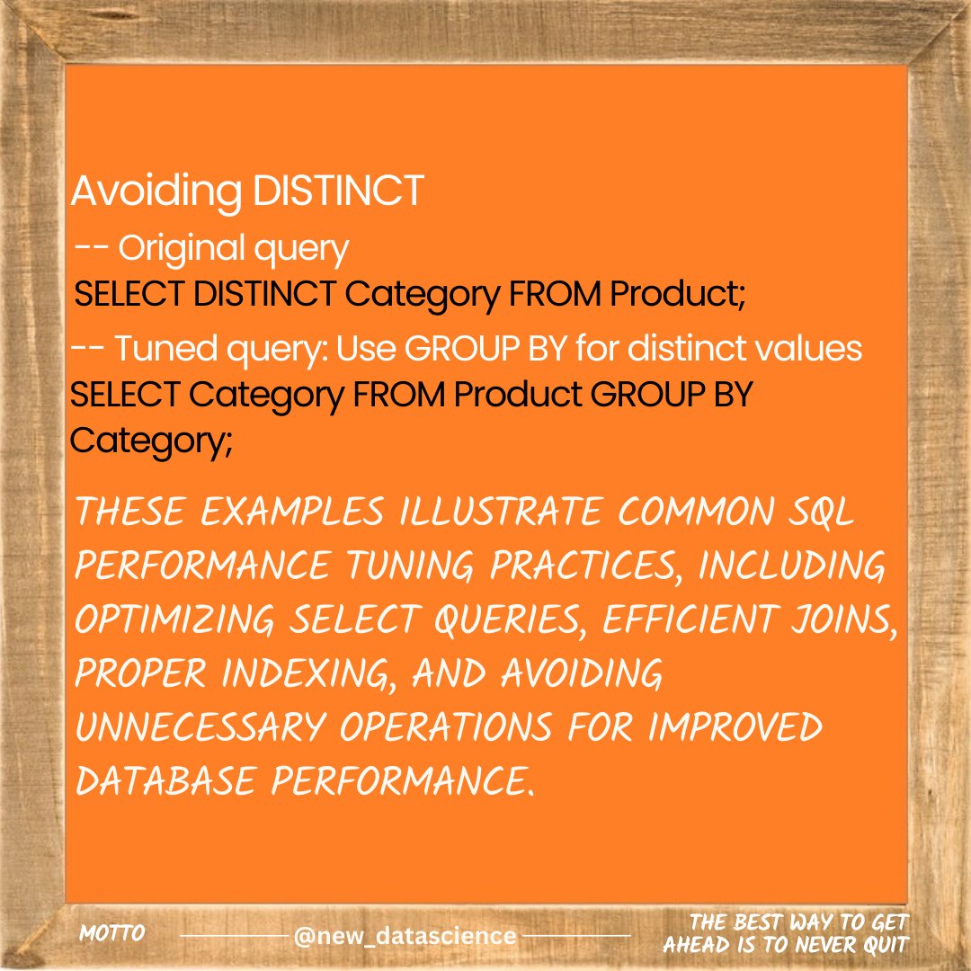 newdatadiary's tweet image. Follow @new_datascience for everyday learning! #SQL #Dataanalytics #Datascience #database #python #math #machinelearning