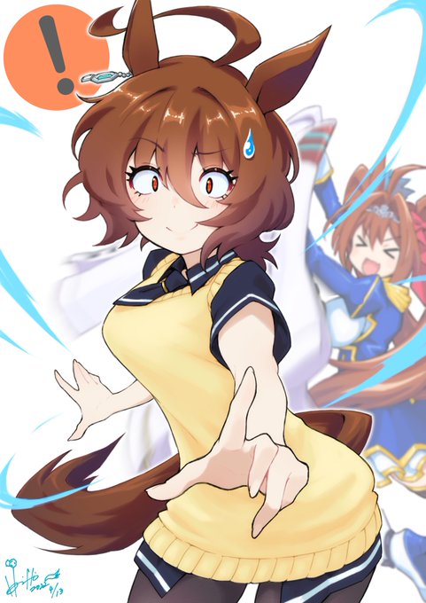 タキオン白衣キャストオフが見てみたい👀 #ウマ娘